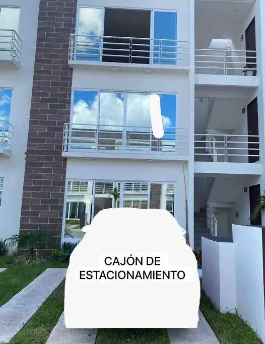 Nvo Dept 3 Hab Con Alberca 18 Min Playas Apartment Cancun