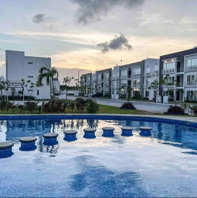 Nvo Dept 3 Hab Con Alberca 18 Min Playas Apartment Cancun 0*,